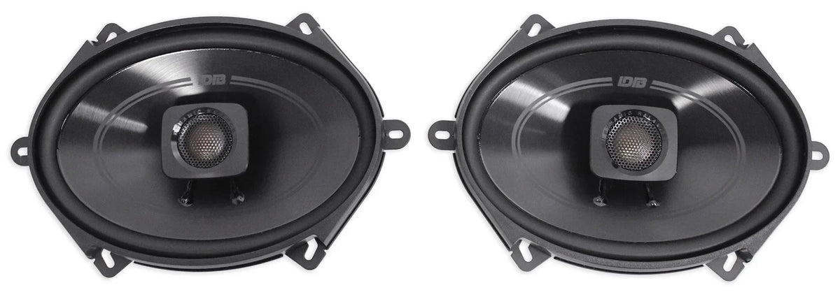 5x7" (2) Car Audio 225w Speakers Polk ATV/Motorcycle/Boat Rockmat DB572 Audio +