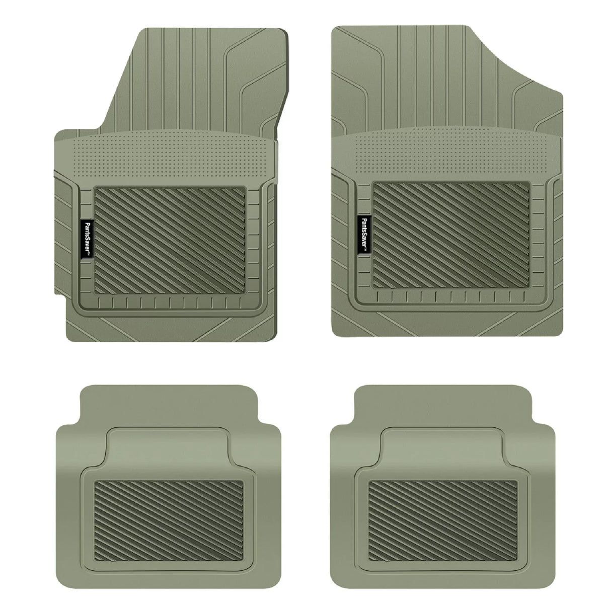 (Gray) Weather Car Mats for Floor Protection Mats Custom G70 2018-2023 PantsSaver Genesis All Fit