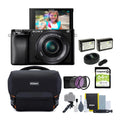 Bundle a6100 Camera APS-C Alpha Mirrorless Lens 16-50mm with