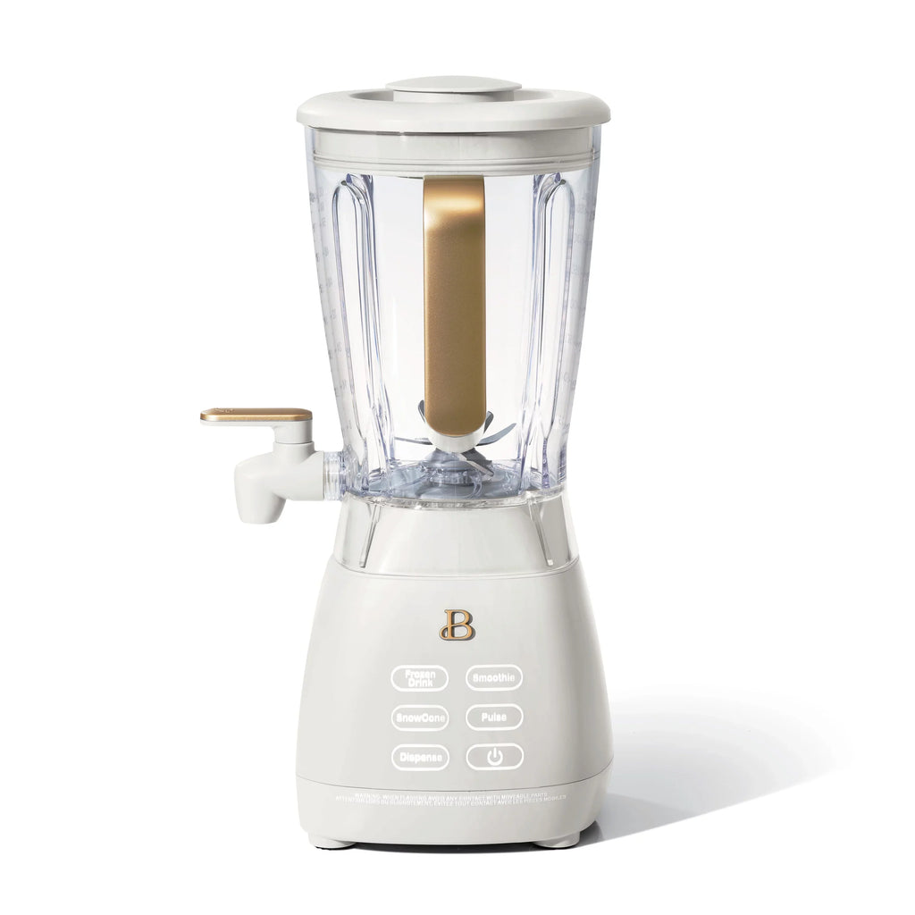 Beautiful by White Frozen Slush 60 Drew 4-Speed Barrymore Drink Icing Maker, oz Crush