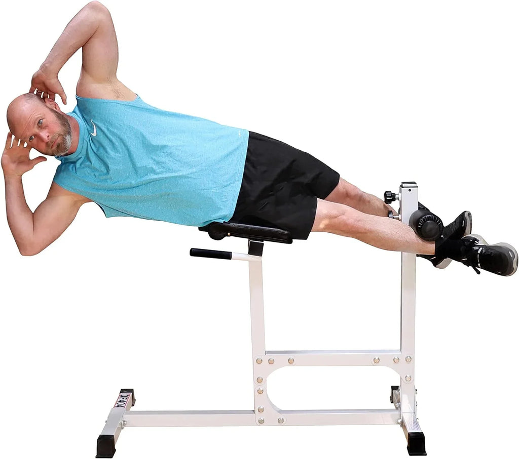 By Strength Hyper 400 DF404 Adjustable Exercise Station Extension Fully Training Bench Fitness – – Back Capacity For Chair Hyperextension LBS