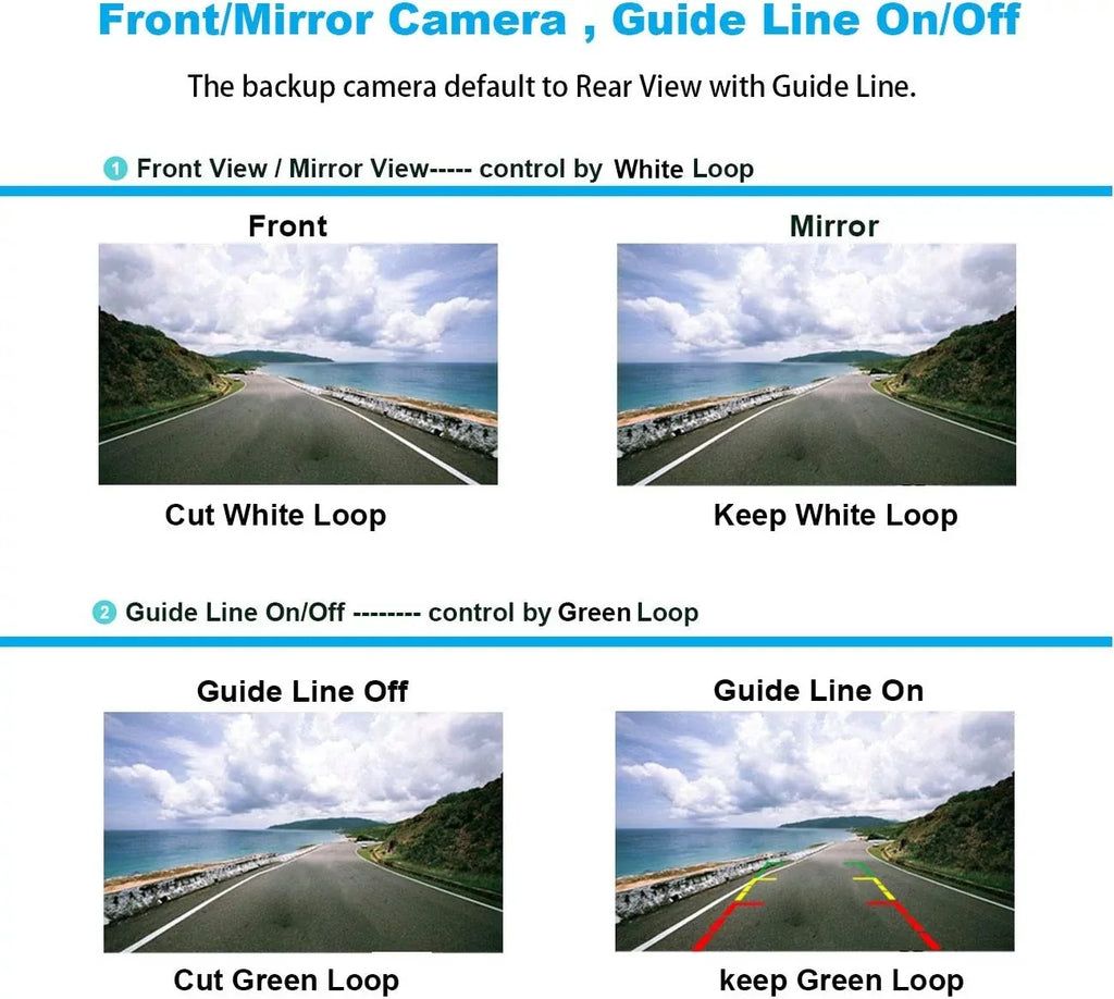 MVH-1400NEX Night Rear Vision View Black For Frame Color Camera Pioneer