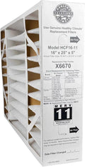 MERV Box Replacement 16x25x5 X6670 Filter 11