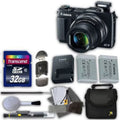 Wi-Fi Canon & with High - Accessory + Battery Digital X Memory Camera G1 Mark Extra Card Enabled PowerShot II 32GB Bundle Speed