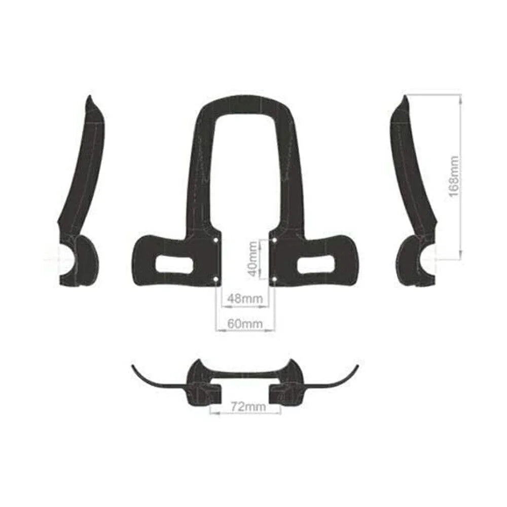 Clip-on UD Impel Deco Time Aerobar Gray Trial/Triathlon Controltech #WH1852 TT Carbon