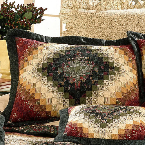 '- Multicolored Sham Pattern Standard - Postage Standard by Stamp Polyester Contemporary Pillow UCC Sham Pillow Sharp Decorative Spice with Donna
