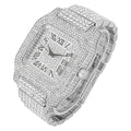 Black You Iced Bling-ed Biggie Hop in Will (Silver Watch Crystal Square R#) Hypnotize - a Charles Out 0513Sq Raymond Watch Out Hip