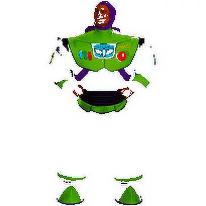 Men's - Inflatable 4 Story Buzz Lightyear Costume Toy