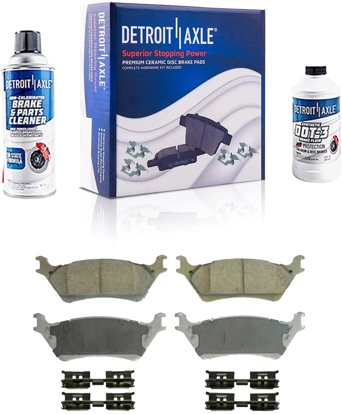 Disc Ceramic 2016 Lugs 2015 Drilled - F-150 Pads Rotor Brakes 2012-2020 2018 Brake for Rotors Slotted 2019 Detroit 6 2014 Brake Rear 2017 Replacement : Kit 13.7" 2013 Axle