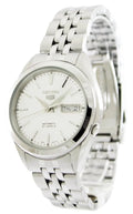 5 Seiko Steel SNKL15 Jewels Watch Automatic SNKL15K 21 SNKL15K1 Men's Stainless