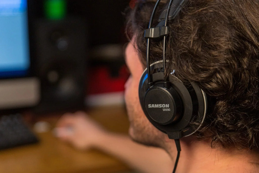 Headphones Samson SR880 Closed-Back Studio