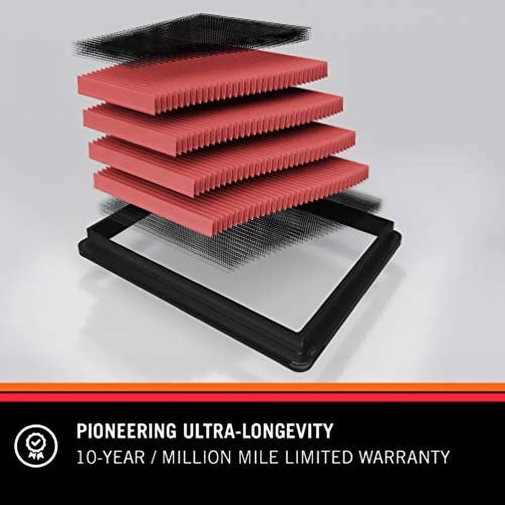 K&N Genesis), GENESIS/HYUNDAI 33-5020 2015-2019 High G90, Filter: Air (G80, Premium, Replacement Washable, Performance, Engine Filter: