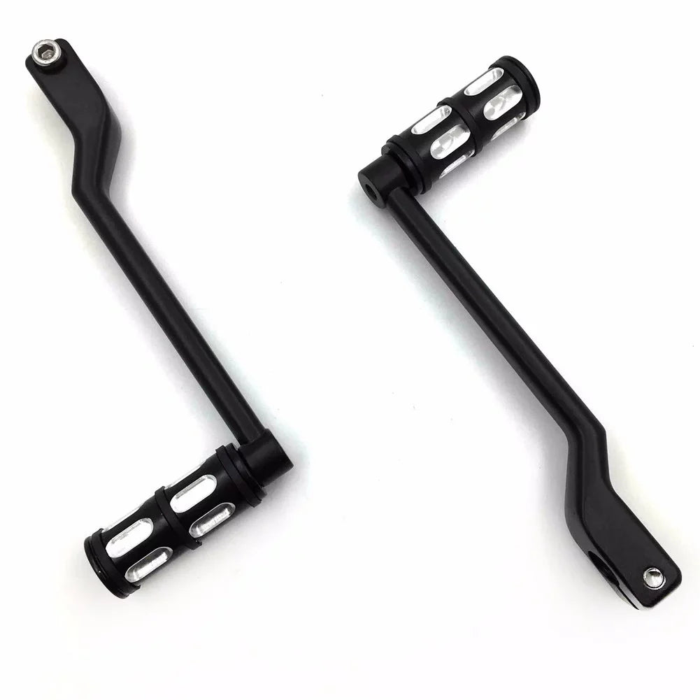 Pegs Shift Levers/Gear For Aluminum Levers 011- design Trike later Shifter HTT- Black Shift Motorcycle 2008 Toe Davidson w/ Pedal Harley Heel and