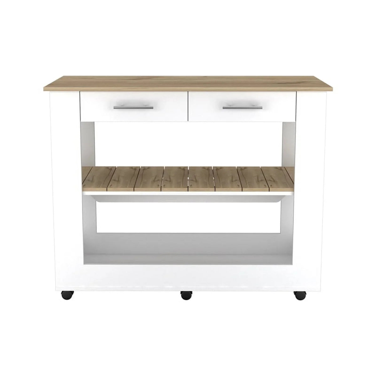 Square Home Island Utility with Wood and Set Kitchen 2-Piece Sink