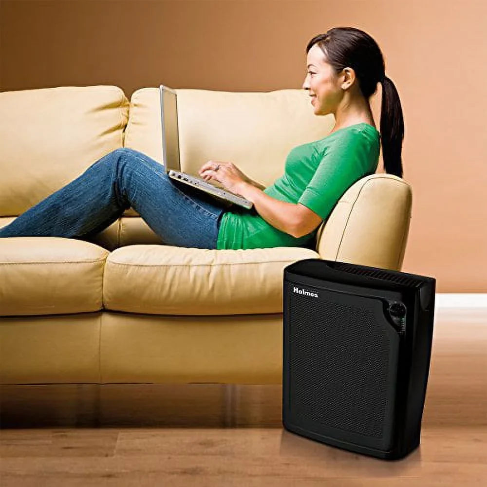 4-Speed Black kzdkc HEPA Purifier, Holmes Large Room True Air Medium,