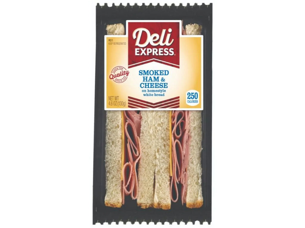 4.6oz Cheese Ham OF Wedge Sandwich Deli 10) & (PACK Express