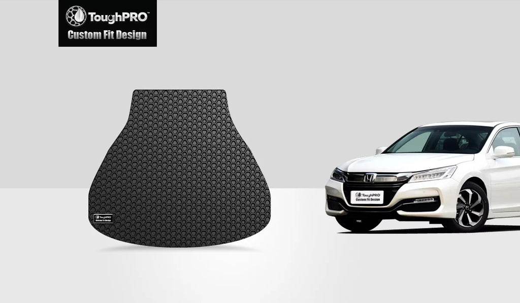 '- HONDA Weather Heavy Compatible - (Made All in Accord Trunk ToughPRO Duty with - Rubber Black - USA) 2013 Mat