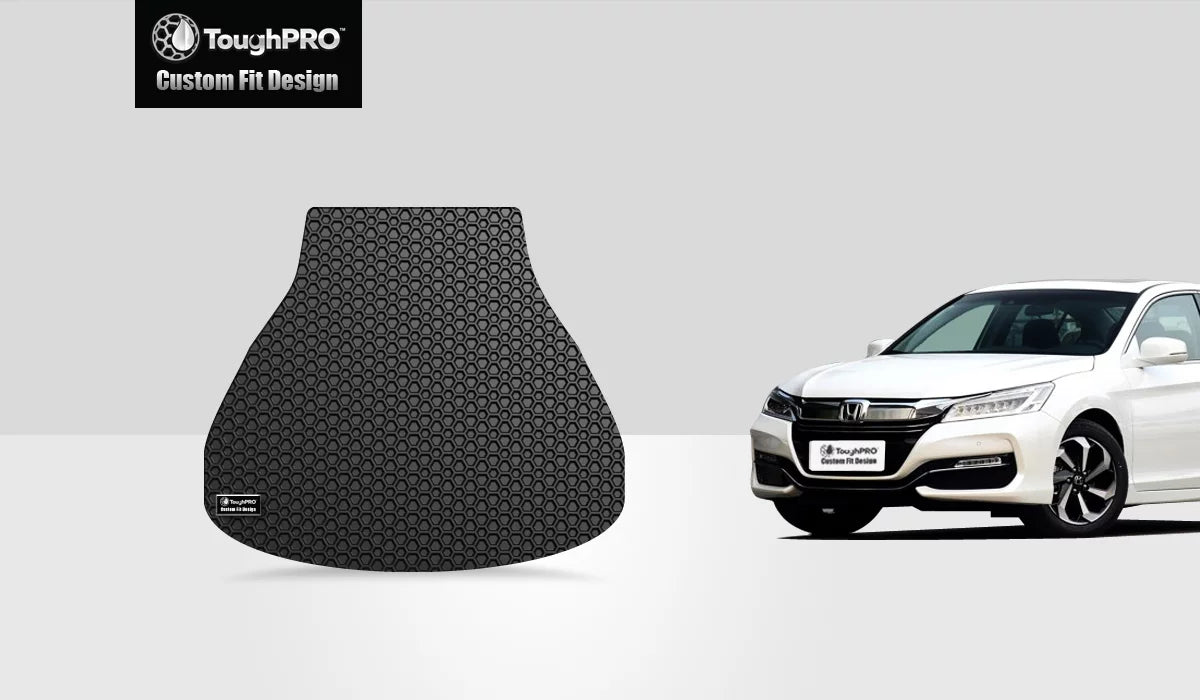 '- HONDA Weather Heavy Compatible - (Made All in Accord Trunk ToughPRO Duty with - Rubber Black - USA) 2013 Mat