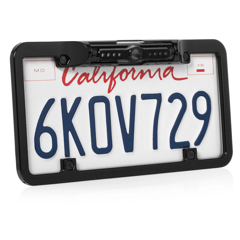 Parking License VTL300CIR Backup Full-Frame Plate Lines - and Night BOYO Vision with (Black) Camera