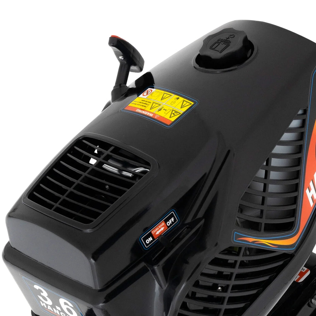 Boat liquid HP Motor Stroke Outboard Outboard Motor Engine 3.6 2 Cooling Boat 90cm/35.4in HANGKAI Fishing CDI