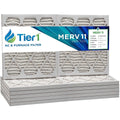 11 - Filter Pack Furnace Air/ 6 Tier1 Merv Pleated 20x30x1