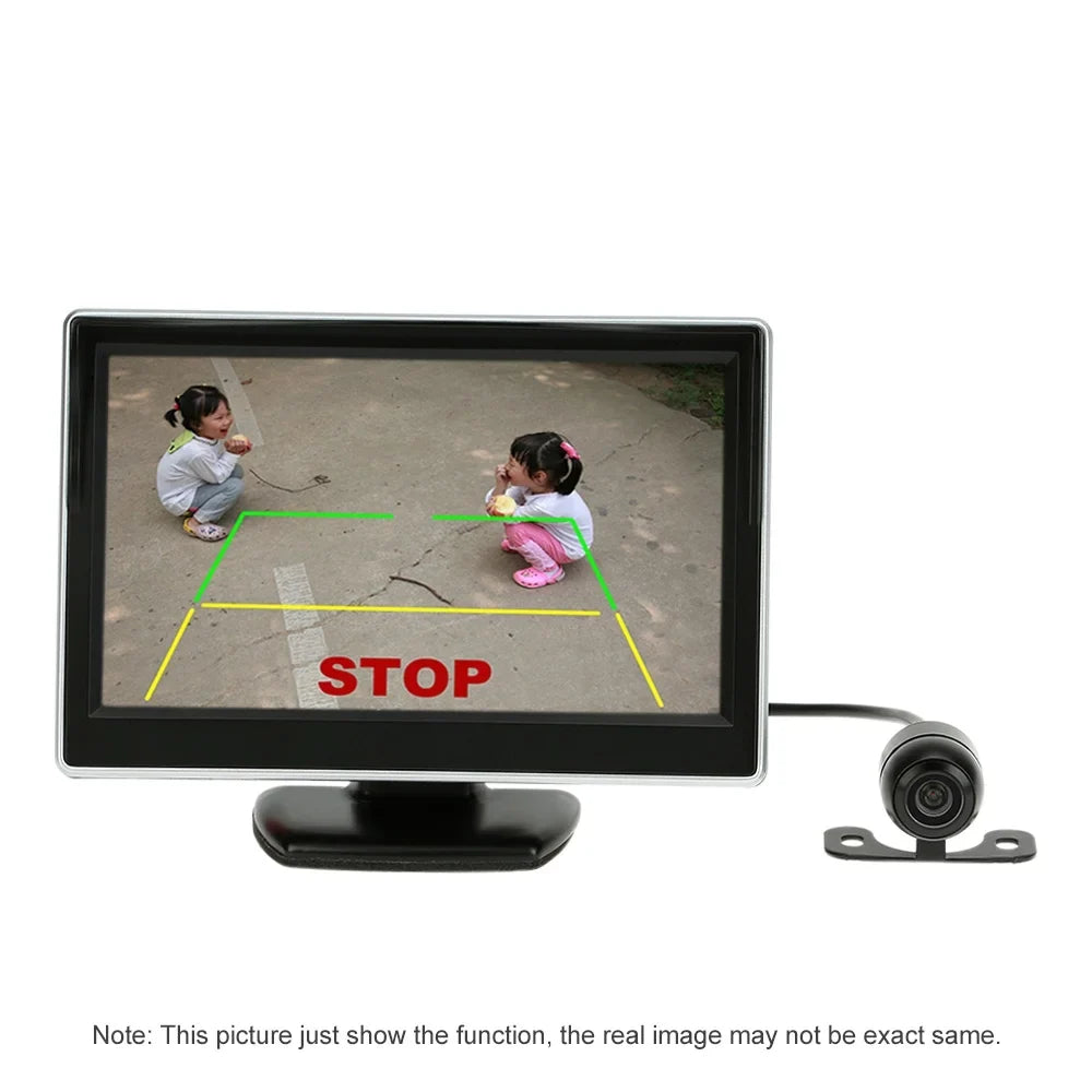 DisplayView 5 Rear + Car View Lcd Monitor,DisplayCar Reverse Rookin Huiop Tft Walmeck +Car Reverse +Camera Display 5-inch Reverse Tft Inch Reverse Rear Car Lcd 5