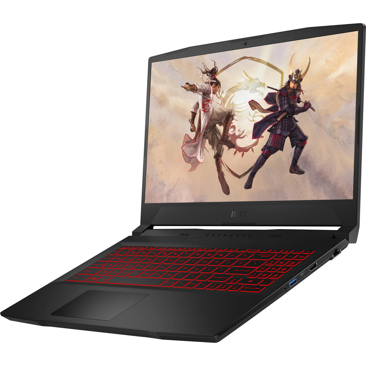 NVIDIA 11 i7-11800H, Black, GeForce 11UE-879 Full RAM, Core Home, RTX 3060, 15.6\" Katana HD, 512GB Intel GF66 Windows 16GB MSI SSD, Katana GF66,