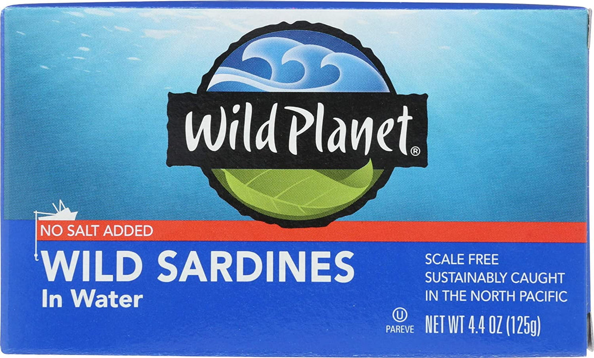 '- liquid In Case Wild Oz. 12 4.375 Of Sardines - Planet