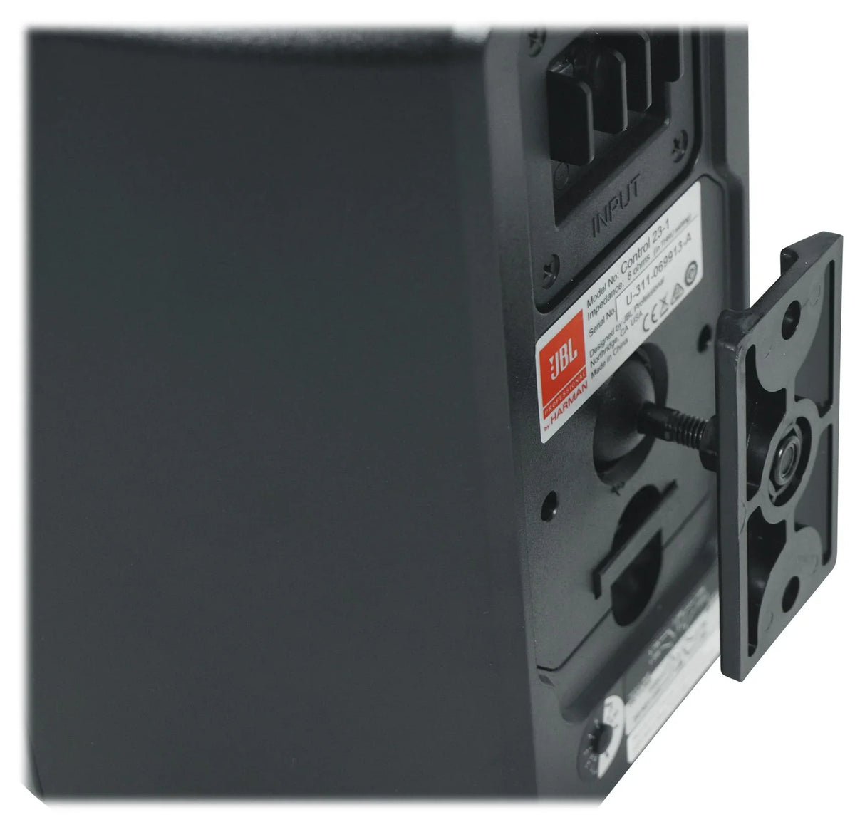 3" Black JBL + Speakers Commercial 70v Wall Amp 23-1 Indoor/exterior (4) Control