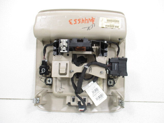 Roof Silverado OEM 1500 Pre-Owned 2015-2019 3500 Console Tan Lamp (Good) Overhead 2500 Chevy LKQ