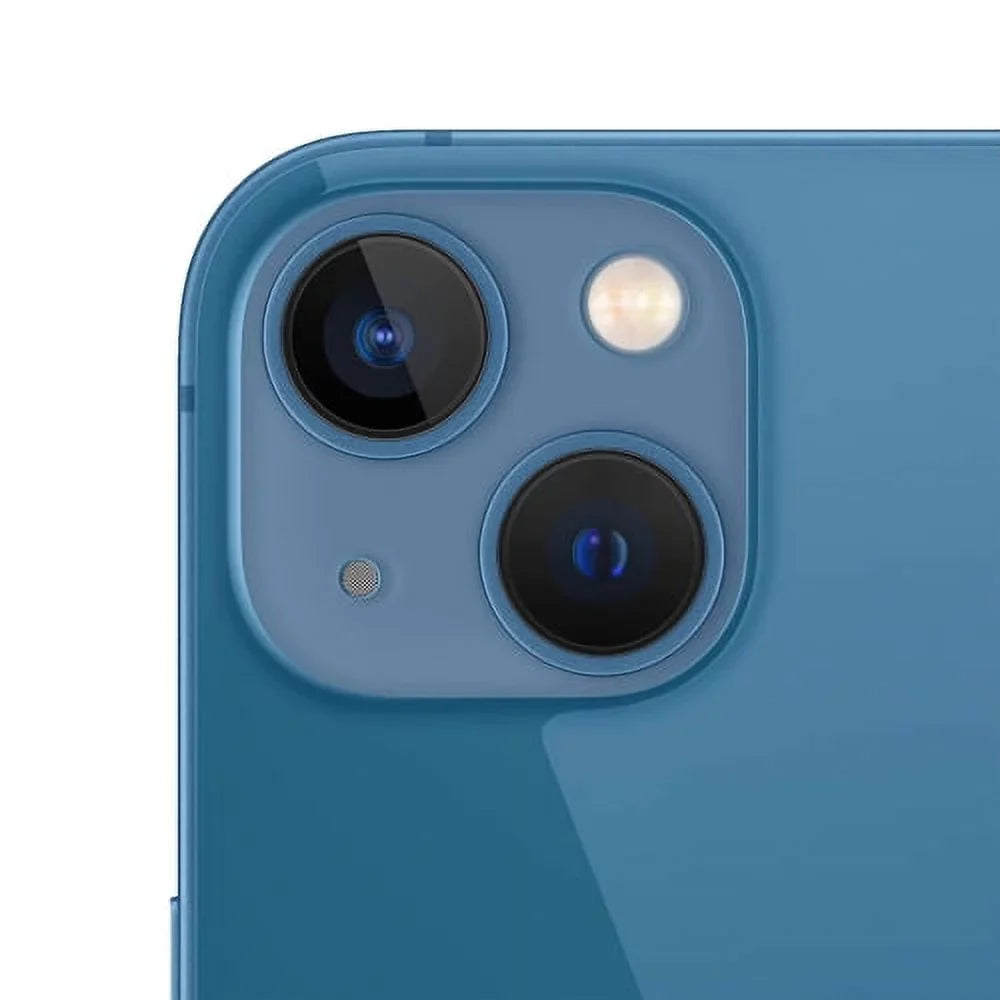 Mini Pre-Owned Fully (Refurbished: Unlocked 13 Good) iPhone Blue 128GB Phone