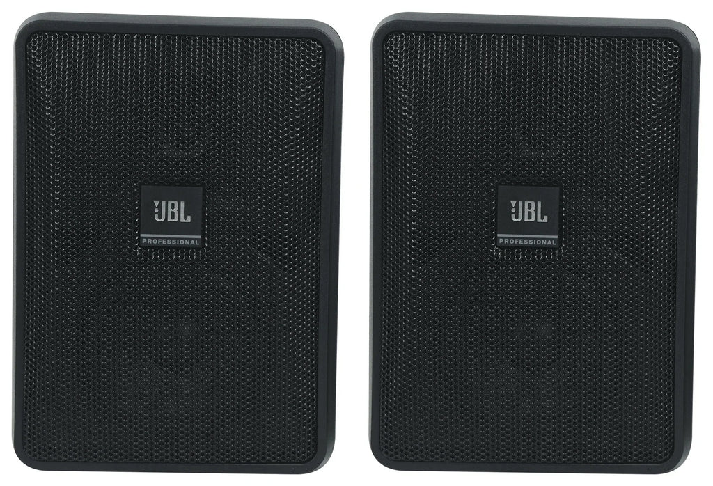 3" Black JBL + Speakers Commercial 70v Wall Amp 23-1 Indoor/exterior (4) Control