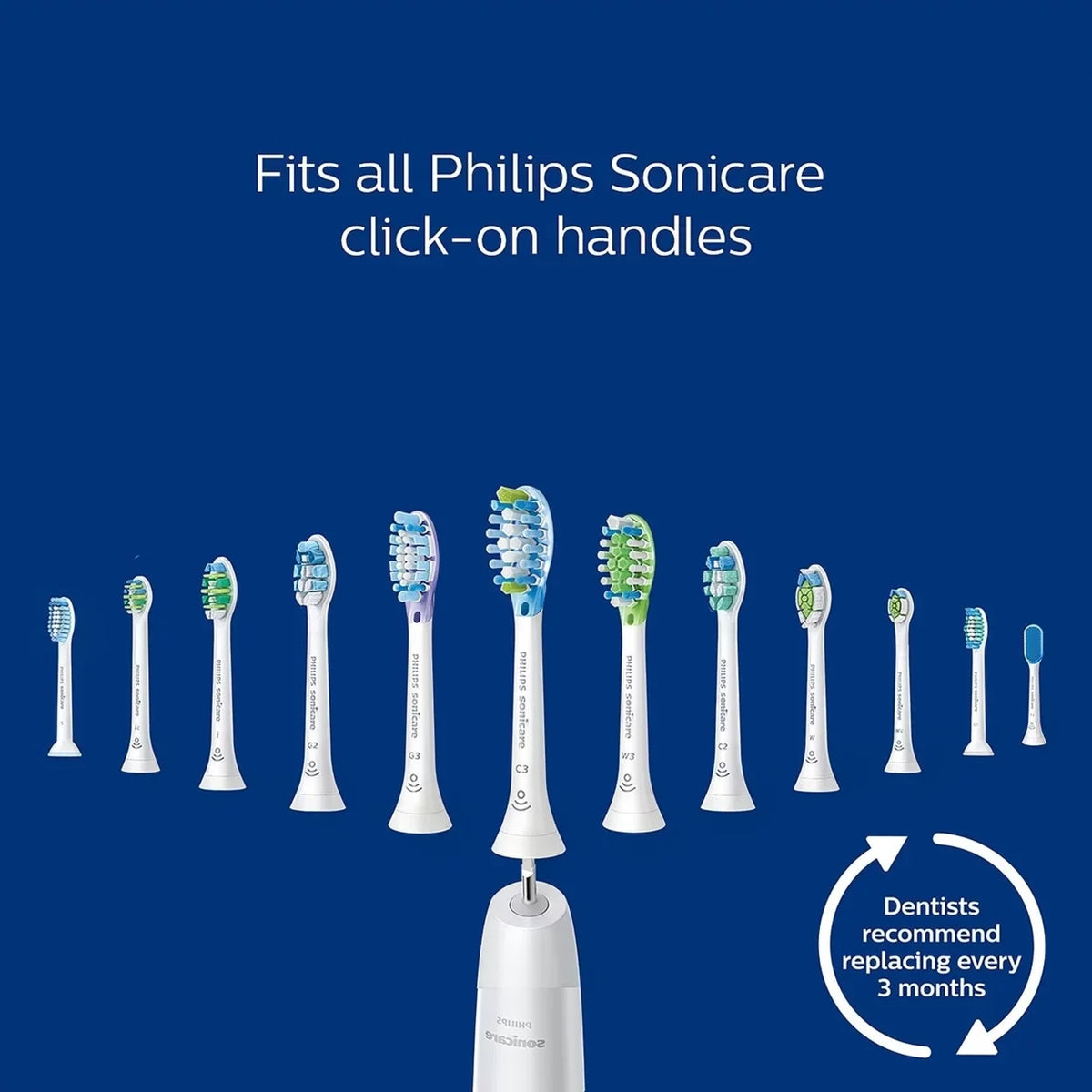 Rechargeable Toothbrush 4300 (2 Pack) Sonicare Philips ProtectiveClean