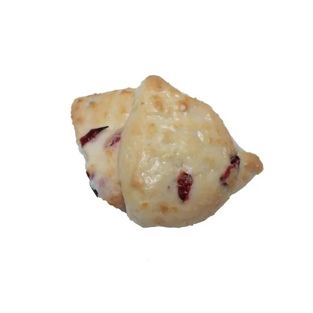 Two 6 Ounce Scones, case Bite Orange -- per 24 Cranberry