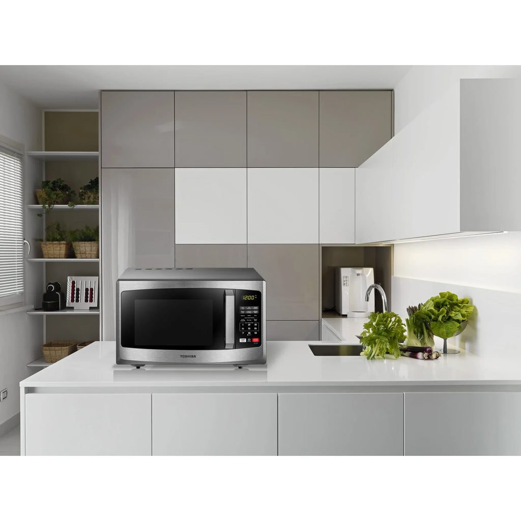 Steel 0.9 Microwave, Cu. Ft. Stainless Toshiba ML2-EM25PAESS