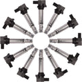 Yoshi 15 12 Pack 2015 16 Coil 2012 A8 2012-2016 Motors 2016 12 Ignition Replacement W12 of Quattro UF662 14 For 13 2013 2014 6.3L Audi