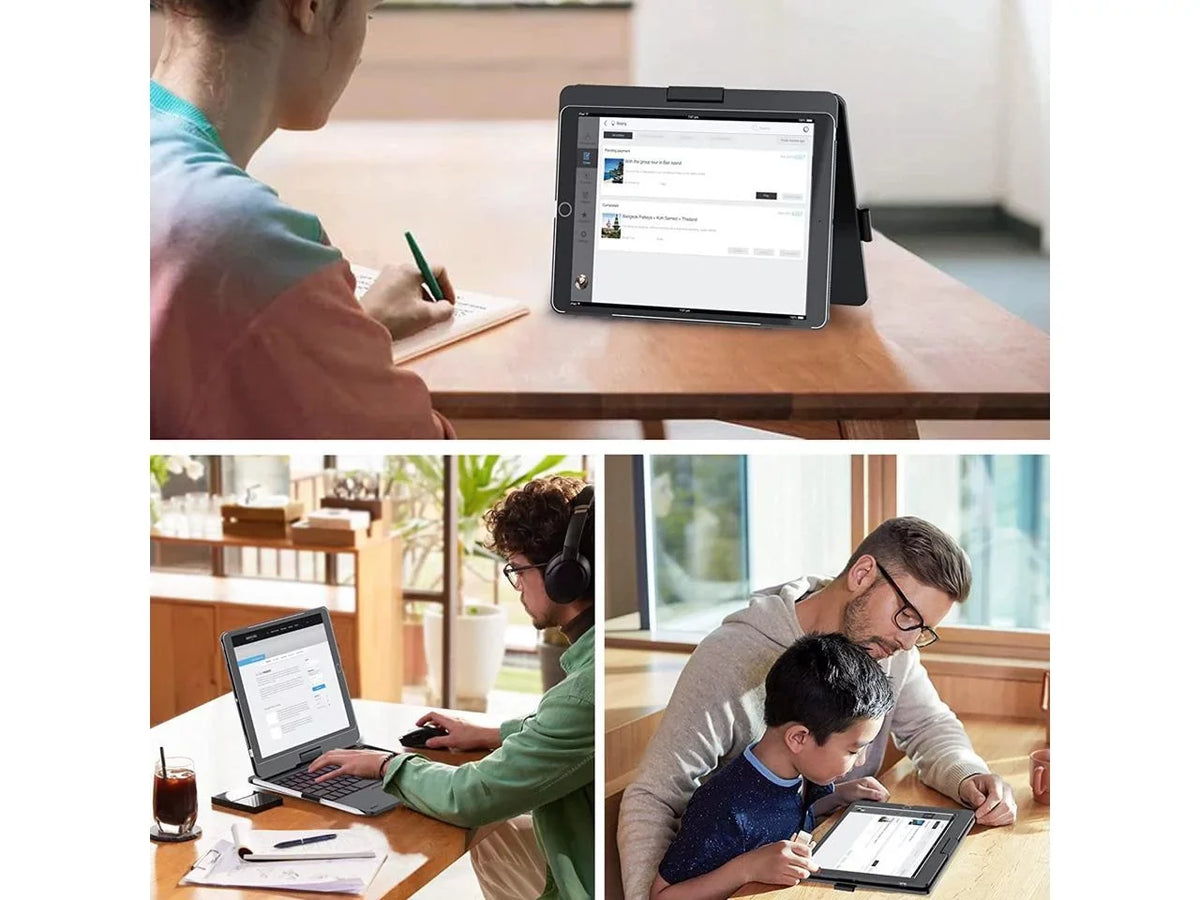and Gen iPad Backlit Touchpad Pro 3 for Holder Gen 10.2 Keyboard case 2021/ 2020/ Pencil 2019 10.5, 9th 7th Keyboard 8th iPad Air Gen Rotatable / with inch