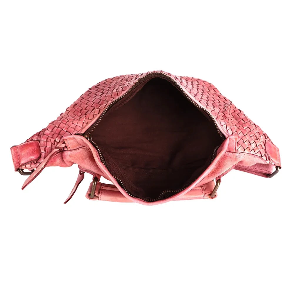 Cowhide Handbag Genuine Handmade Leather Pack Mind Bag Purse Never Vintage Nmbgm148C NM Fanny Women Western