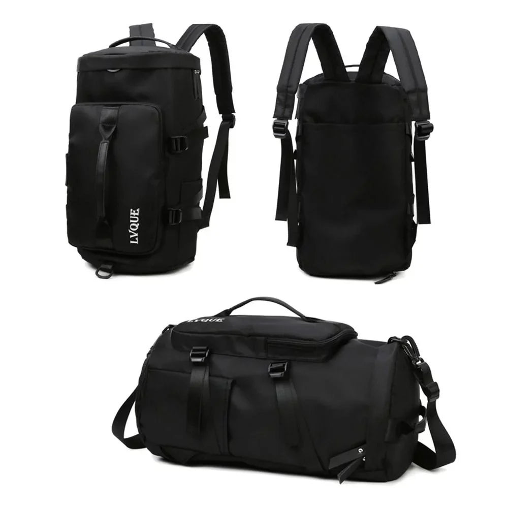 With Storage Lightweight Sports Bag, Shoulder Bag, Casual Large-capacity Bag Portable Compartment Multi Shoes
