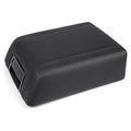 LID CENTER REST PAD CONSOLE F-150 ARM BLACK For 2004-2008 COVER Teledu LEATHER