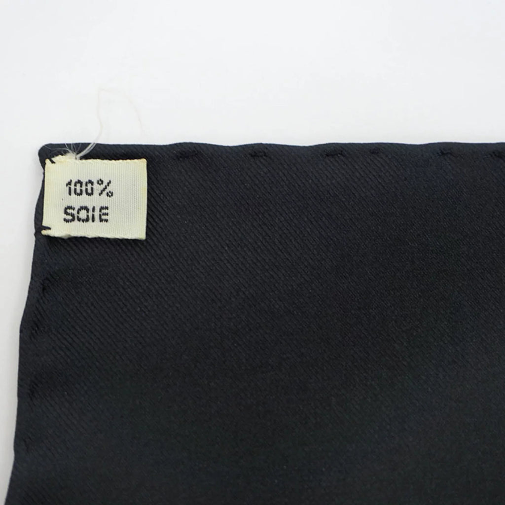 Eperon 90 Muffler x Carre Yellow H.d'ORiGNY Hermes Black Pellier (Good) Scarf Pre-Owned Spur Golden HERMES d'or