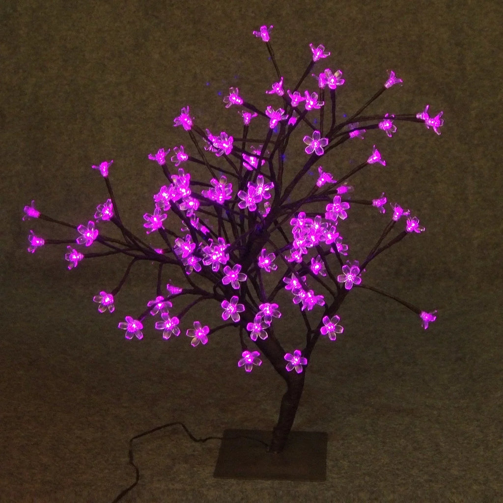 Bonsai 208-Inch, Pink Hi-Line Tree, Lights Ltd Floral Gift LED