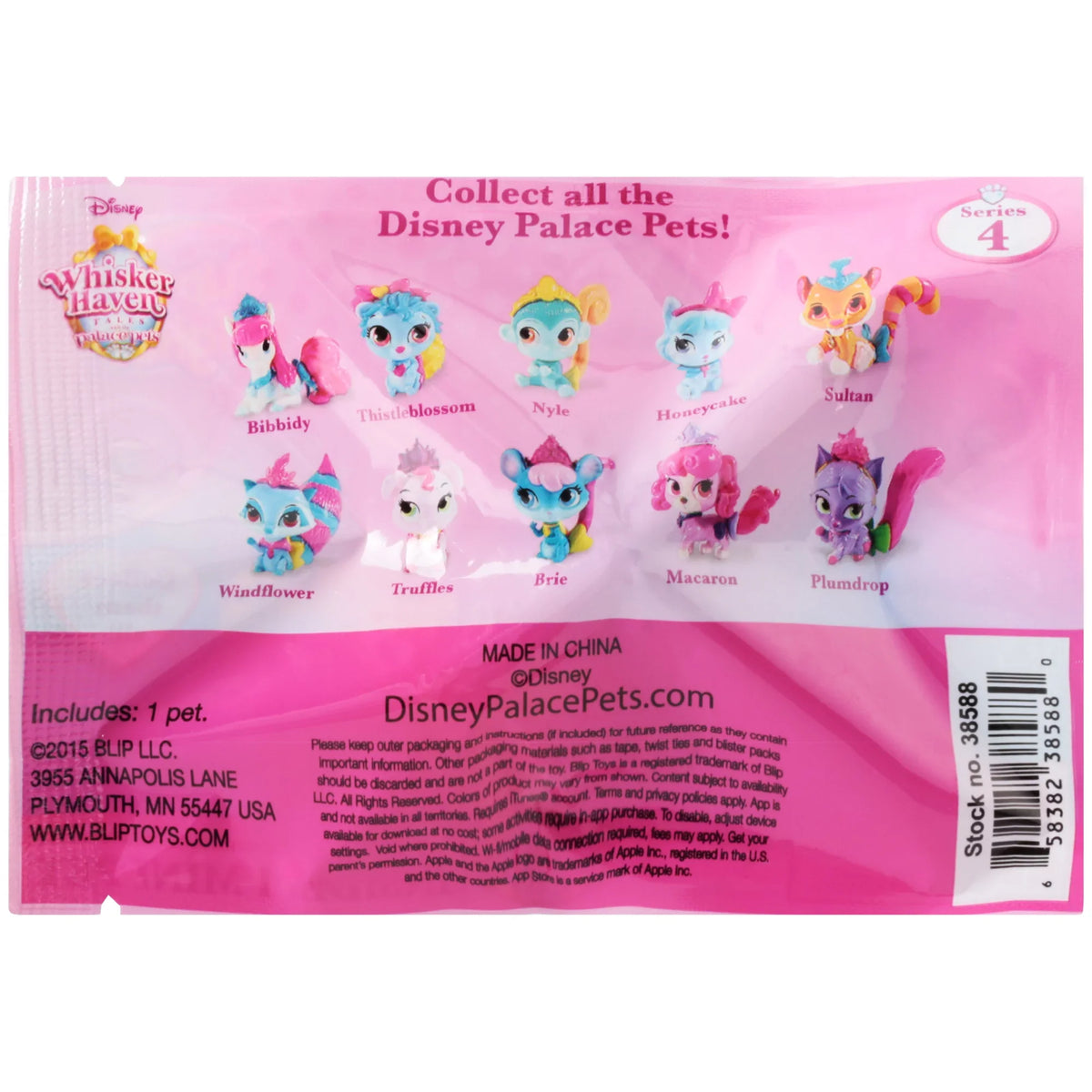 Whisker 1pc) Toy Blind - Princess (Styles Disney Palace Tales Bag Haven Pets Vary May
