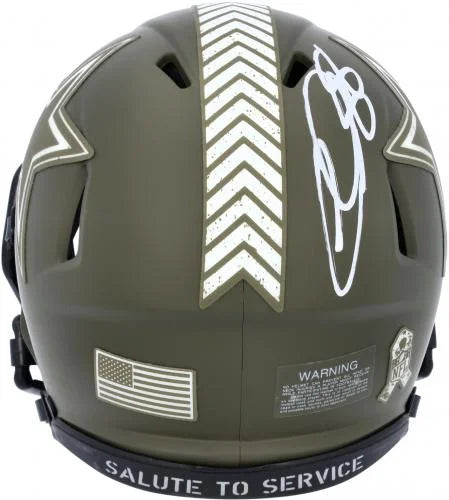 Service Speed Dallas Salute Ceedee To Helmet Authentic Lamb Cowboys Mini Fanatics - Certified 2022 Autographed Riddell