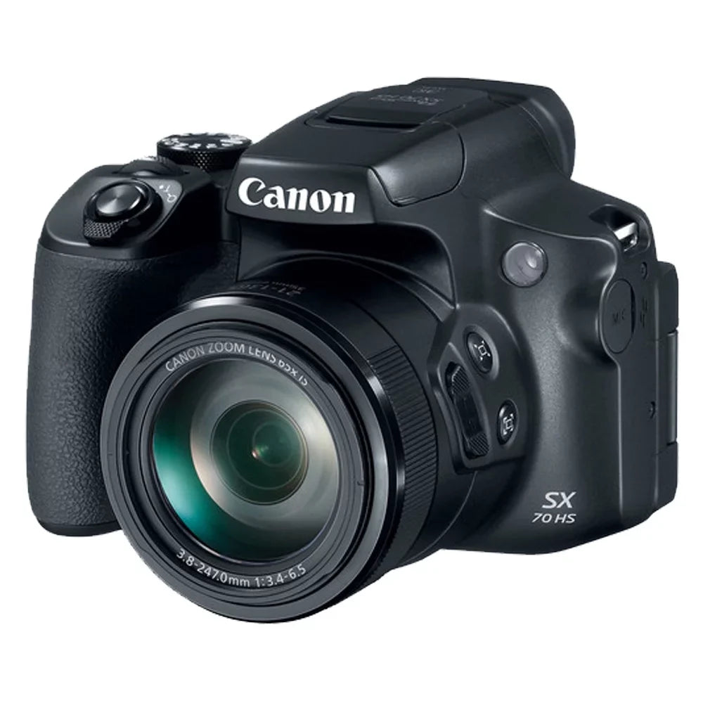 LP-E12 Card Canon 20.3MP and Digital SX70 Powershot Battery with Canon SDXC Camera 64GB Memory