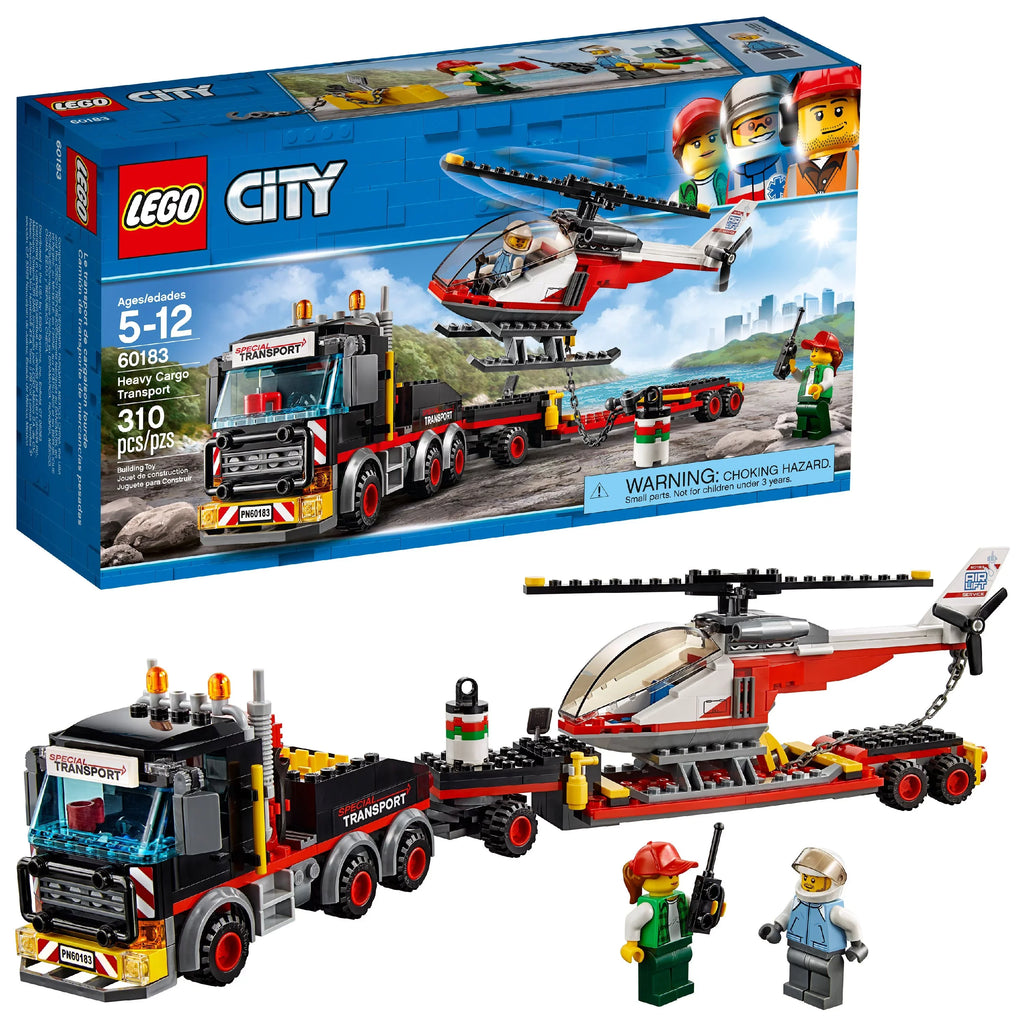 Building Truck Transport Heavy Toy Kit City 60183 Cargo Lego
