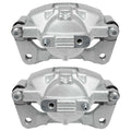 and Jeep & Brake Routan Front Driver Set AutoShack Town Calipers Chrysler C/V of VW New Passenger V6 Caravan Side Grand Country Wrangler Nitro for Replacement Assembly Dodge Ram 2 with Bracket Liberty