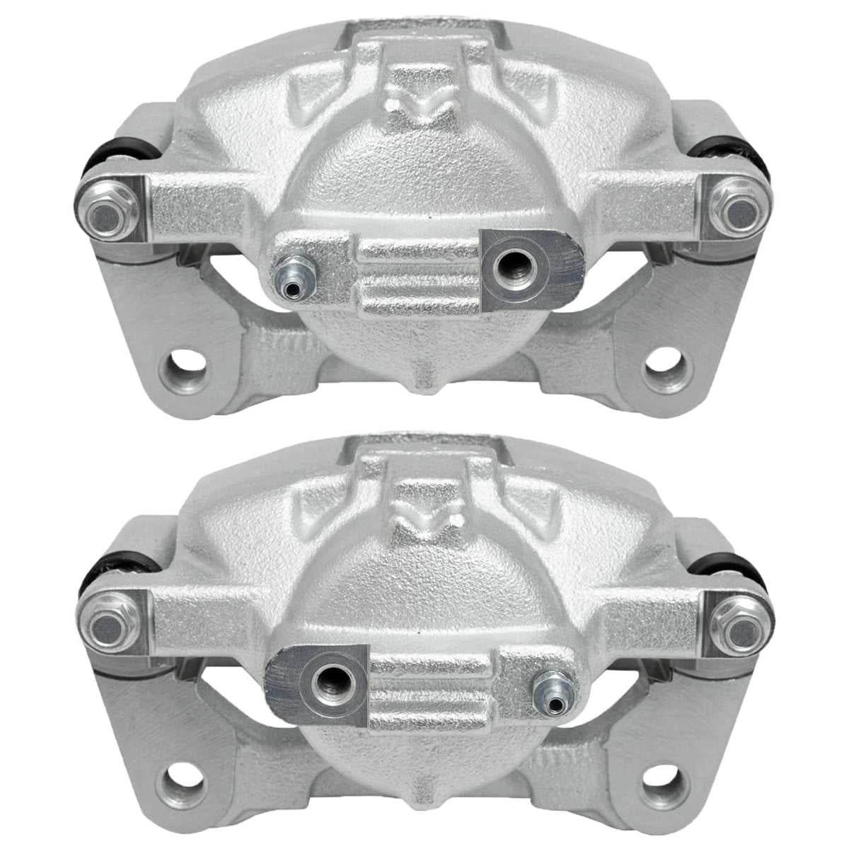 and Jeep & Brake Routan Front Driver Set AutoShack Town Calipers Chrysler C/V of VW New Passenger V6 Caravan Side Grand Country Wrangler Nitro for Replacement Assembly Dodge Ram 2 with Bracket Liberty