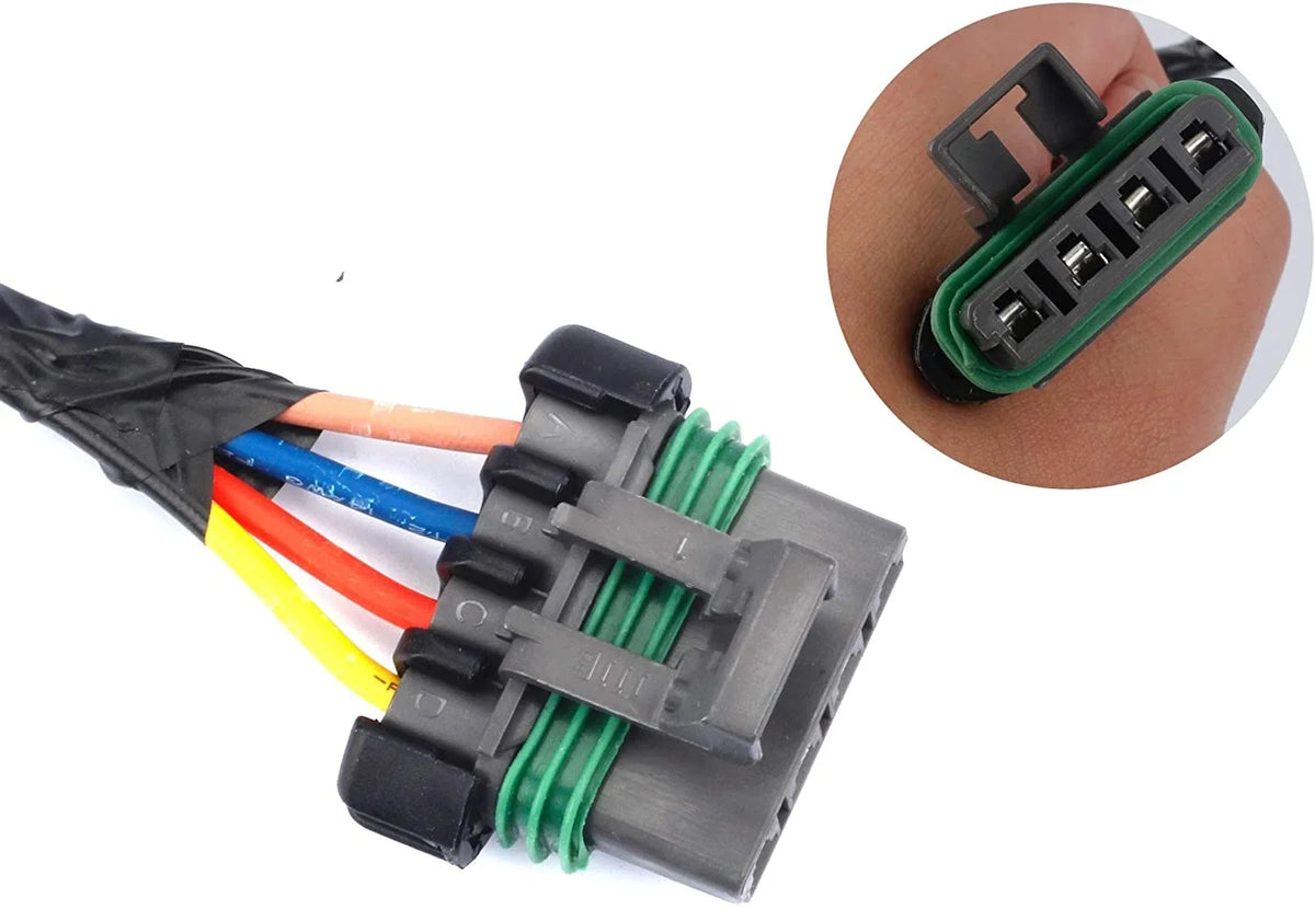 Wiring Dasbecan 89019303 Blower with GMC Harness Compatible Colorado 2004-2012 89019124 Chevrolet 97287182 Heater Replaces# Motor Canyon A/C