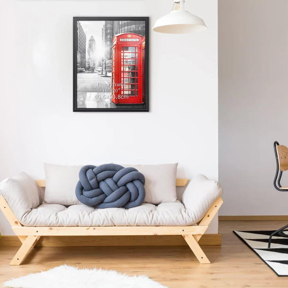 4 18 Poster, x Modern Frame Wall 12 Pack Black Frames, for Gallery Photo 12x18 Picture Poster
